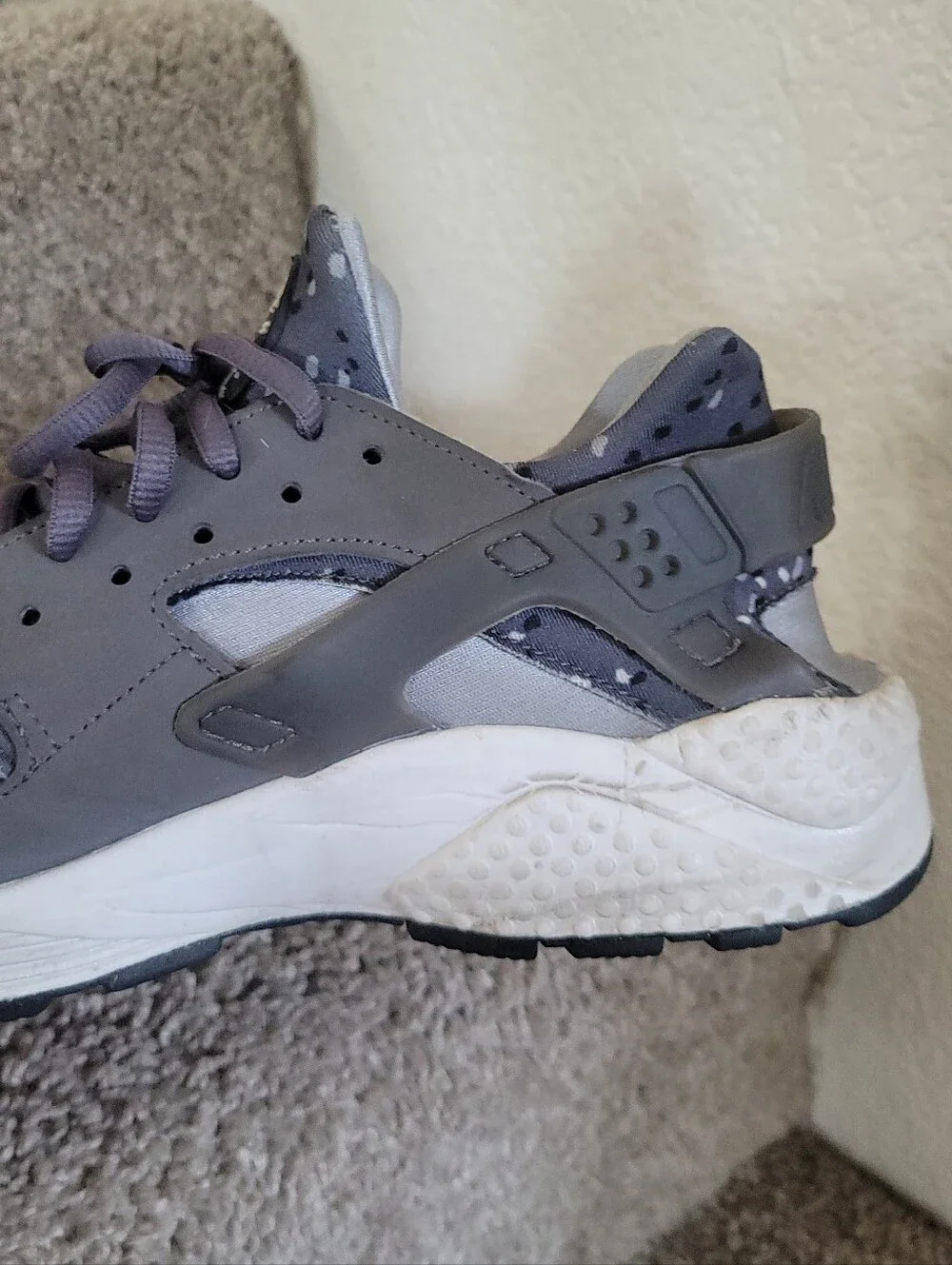 Nike Air Huarache Run Print Womens Sneakers Size 6.5